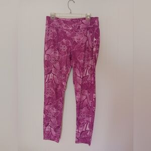 Lole large athletic purple legging pants